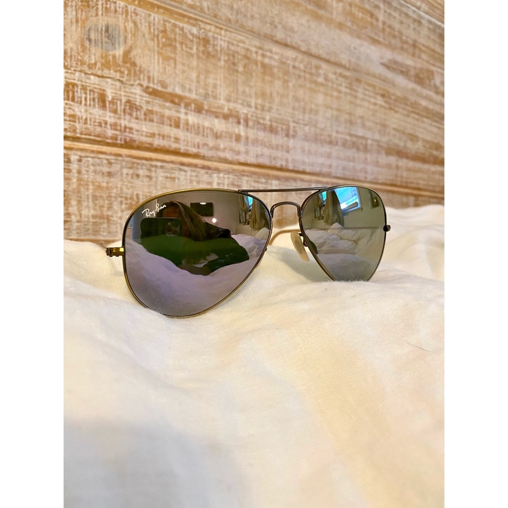 Ray-Ban Aviator Lilac Lens & Copper Frame